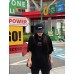 BALENCIAGA DOUBLE B LOGO T-SHIRT BLACK
