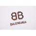 BALENCIAGA DOUBLE B LOGO T-SHIRT WHITE