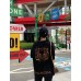 BALENCIAGA DOUBLE B LOGO T-SHIRT BLACK