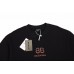 BALENCIAGA DOUBLE B LOGO T-SHIRT BLACK