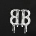 Balenciaga Dripping BB Logo T-Shirt (Black)