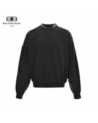 Balenciaga Embellished Collar Sweatshirt