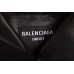 BALENCIAGA FAUX LEATHER JACKET BLACK