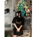 BALENCIAGA GOTHIC LOGO T-SHIRT BLACK