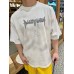Balenciaga Gothic Logo T-Shirt (White)