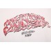 BALENCIAGA GRAFFITI LOGO T-SHIRT WHITE