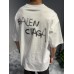 Balenciaga Graffiti Logo White T-Shirt