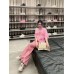 BALENCIAGA GRAFFITI T-SHIRT PINK