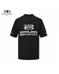 Balenciaga Graphic Black T-Shirt