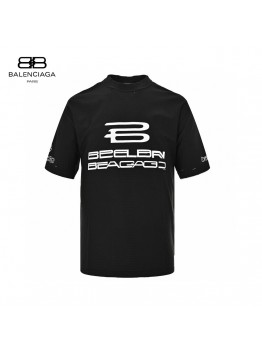Balenciaga Graphic Black T-Shirt