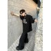 Balenciaga Graphic Black T-Shirt