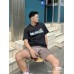 Balenciaga Graphic Logo T-Shirt (Black)