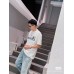 Balenciaga Graphic Logo T-Shirt (White)