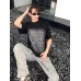Balenciaga Graphic Print T-Shirt (Black)