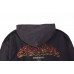 BALENCIAGA ZIP-UP HOODIE WASHED GREY