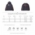 BALENCIAGA ZIP-UP HOODIE WASHED GREY