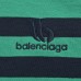 Balenciaga Green and Black Striped T-Shirt