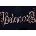 BALENCIAGA LOGO HOODIE BLACK
