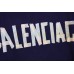 BALENCIAGA ALTERNATIVE LOGO HOODIE NAVY