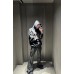 BALENCIAGA LOGO HOODIE BLACK