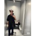 Balenciaga Logo Back Graphic Shirt