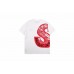 BALENCIAGA x SUPREME RED BLACK S T-SHIRT WHITE