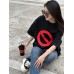 Balenciaga T-Shirt - Prohibition Symbol