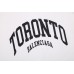 BALENCIAGA TORONTO LOGO T-SHIRT WHITE