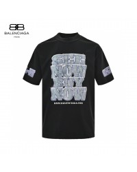 Balenciaga T-Shirt - Text and Graphic Design