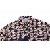BALENCIAGA PATTERNED SHORT SLEEVE SHIRT