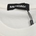 Balenciaga White T-Shirt with Graphic Design