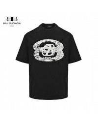 Balenciaga T-Shirt - Distressed Logo