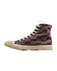 BALENCIAGA PARIS HIGH VULC DESTR x BB CLOTH