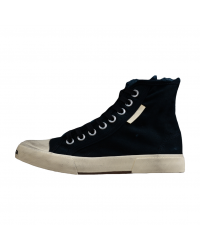 BALENCIAGA PARIS HIGH VULC DESTR x BLACK