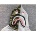 BAPE GREEN CAMO FULL ZIP HOODIE GREY