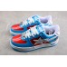 BAPE STA Low-Top Sneakers in Blue and Red Captain America Edition