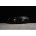 BAPE STA Low-Top Black Croc-Embossed Sneakers