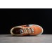 BAPE STA Low-Top Orange and Grey Sneakers