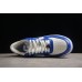 BAPE STA Low-Top Blue and White Patent Leather Sneakers