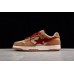 BAPE STA Low-Top Sneakers in Red and Brown