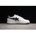 BAPE STA Low-Top White and Black Sneakers