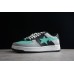 BAPE STA Low-Top Aqua and Grey Sneakers