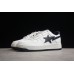 BAPE STA Low-Top White and Black Sneakers
