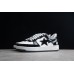 BAPE STA Low-Top Sneakers in Black and White