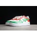 BAPE STA Low-Top Sneakers in Red, Green, and White