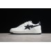 BAPE STA Low-Top White and Black Sneakers