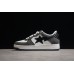 BAPE STA Low-Top Sneakers with Black Snakeskin Pattern