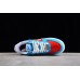 BAPE STA Low-Top Sneakers in Blue and Red Captain America Edition