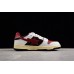 BAPE STA Low Top Sneakers in Red, White, and Black