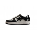 BAPE STA Low-Top Sneakers in Black and White